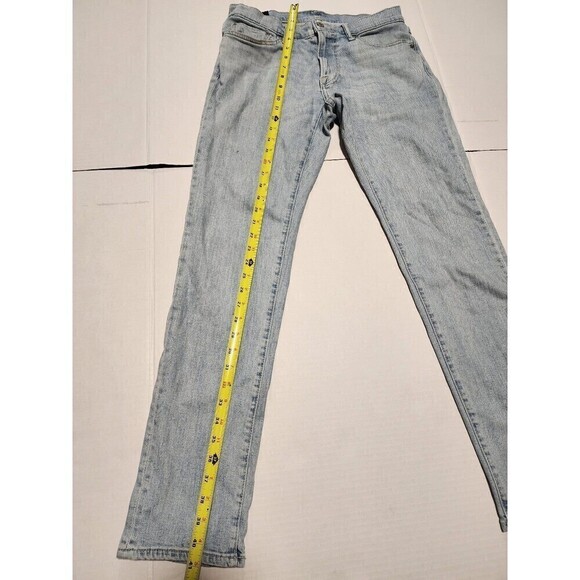 Abercrombie & Fitch Langdon Skinny Stretch Blue Denim Jeans Mens Size 31 x 32 - Picture 7 of 12